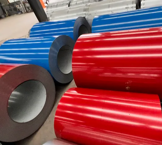 AISI ঢেউতোলা ইস্পাত ছাদ শীট Ppgi ইস্পাত কুণ্ডলী