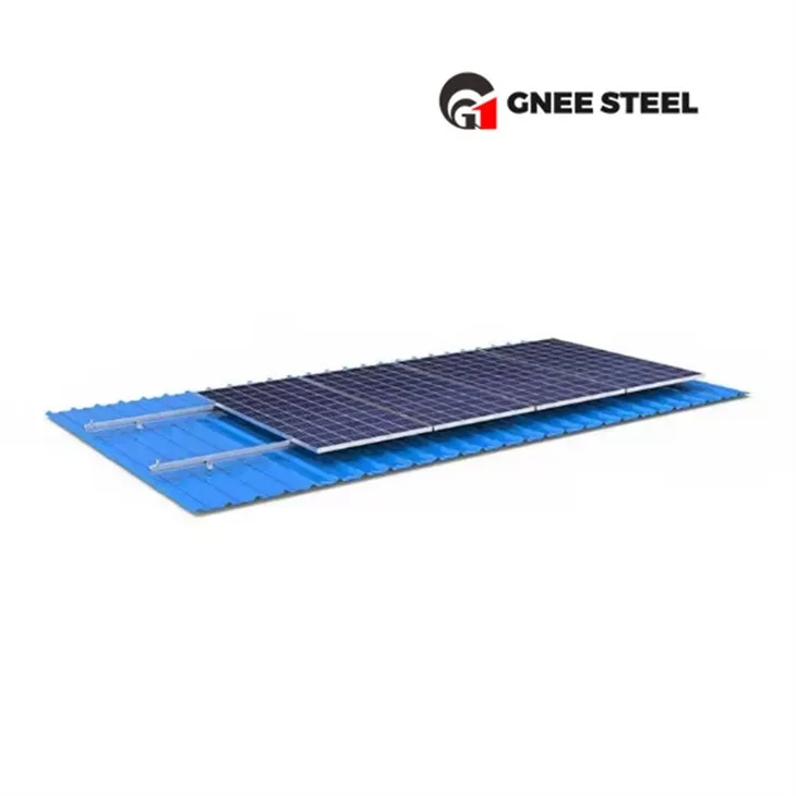 রঙ ইস্পাত টালি ফটোভোলটাইক বন্ধনী