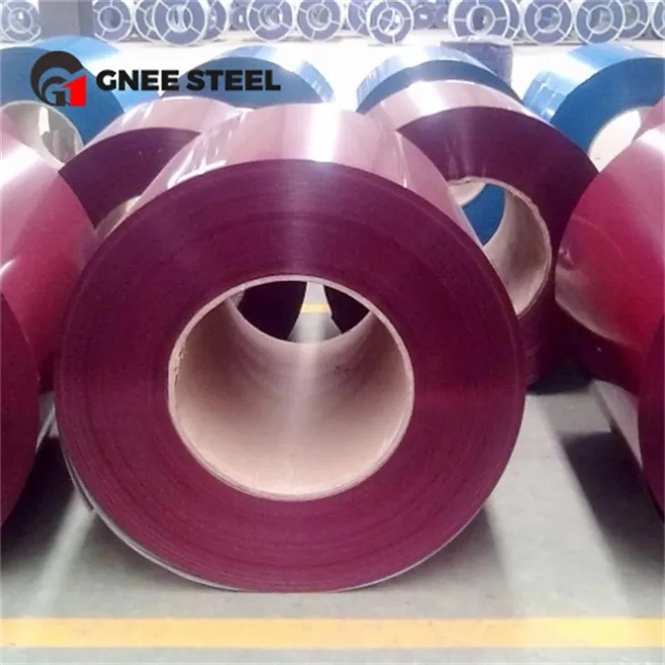 DX51D SGCC প্রিপেইন্টেড PPGI স্টিল কয়েল