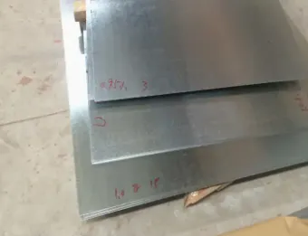 ইলেক্ট্রো গ্যালভানাইজড স্টিল শীট 0.75 মিমি পুরু ধাতু