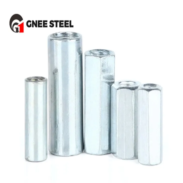 গ্যালভানাইজড লং হেক্স কাপলিং বাদাম