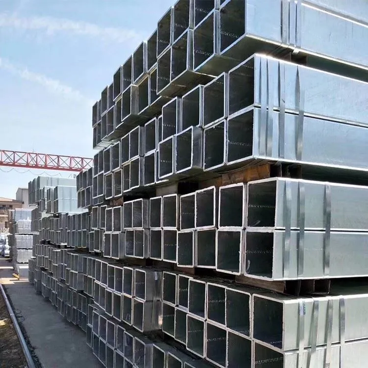 গ্যালভানাইজড আয়তক্ষেত্রাকার ইস্পাত টিউবিং