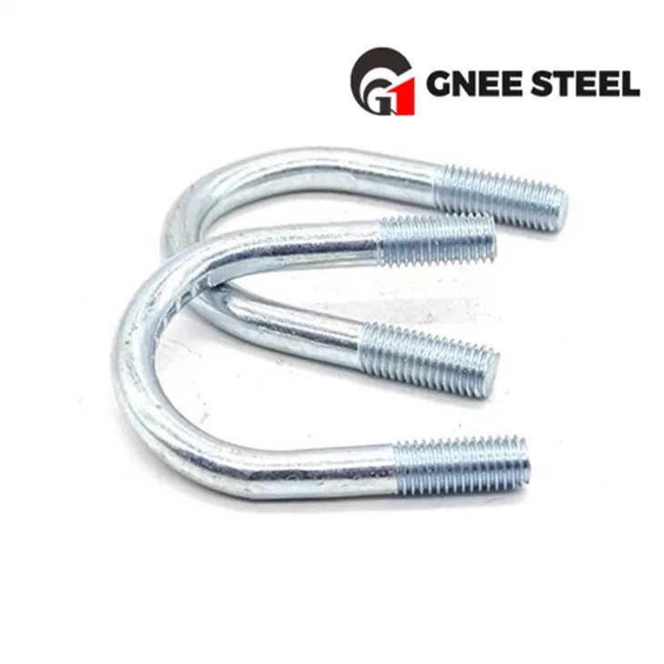 গ্যালভানাইজড ইস্পাত DIN3570 U-বোল্ট