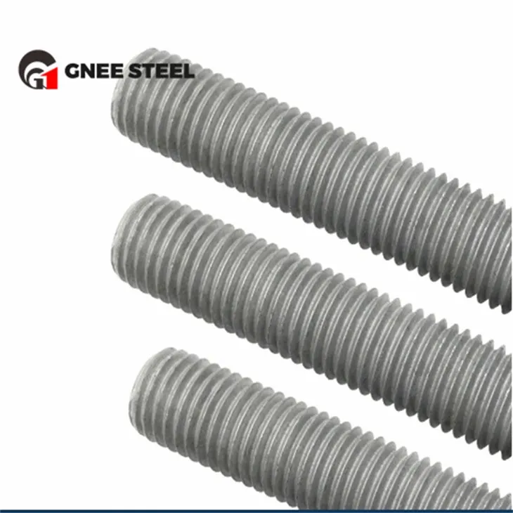 হট ডিপ গ্যালভানাইজড DIN976 থ্রেডেড রড