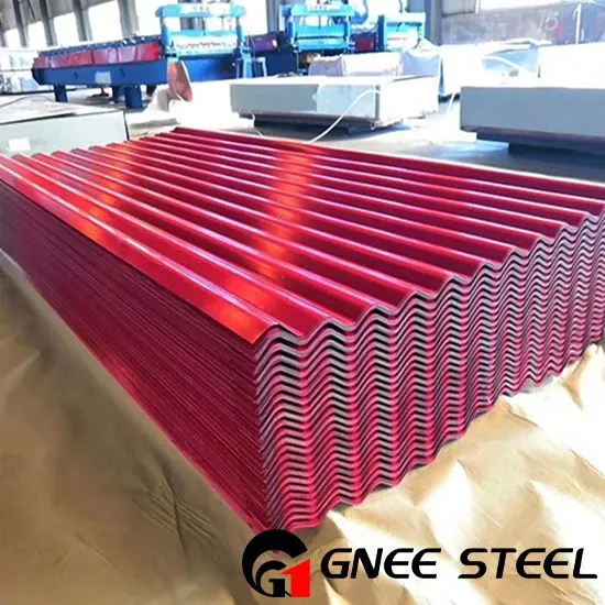 রঙ লেপা ঢেউতোলা ছাদ শীট