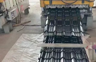 PPGI মেটাল আয়রন দস্তা ছাদ টাইলস ঢেউতোলা শীট