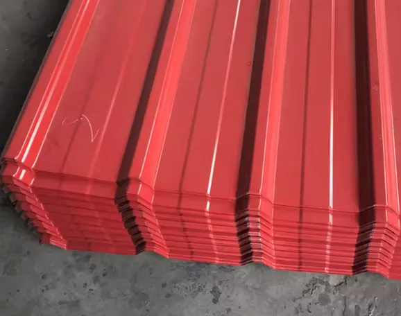 ছাদের টাইলস মেটাল PPGI ঢেউতোলা দস্তা ছাদ শীট